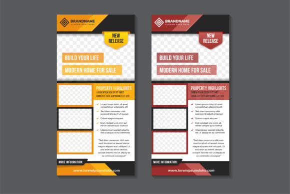 Build Your Life Vertical Banner: Graphics for Print Templates