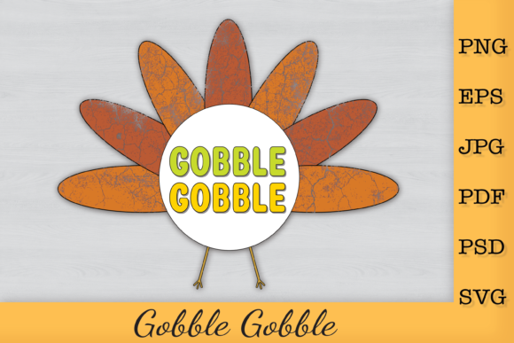 Gobble Gobble SVG: Graphics for Print Templates