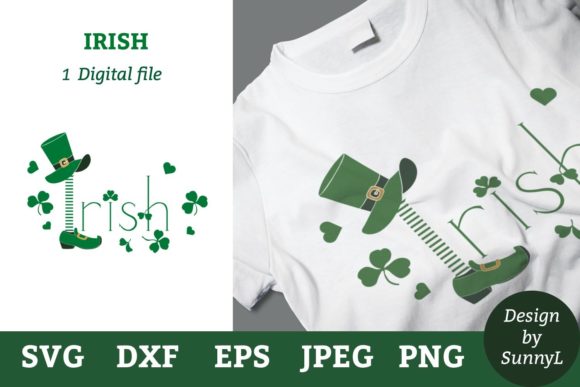 Irish St.Patricks Day Leprechaun Hat: Graphics for Crafts