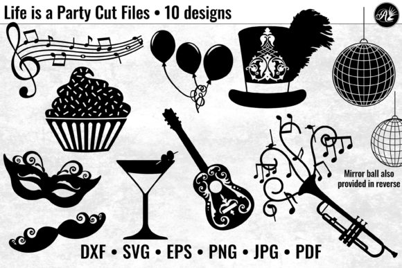 Life is a Party: Graphics and Illustrations for Blogs