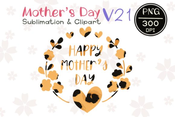 Mother's Day V21: Fresh Graphics & Illustrations
