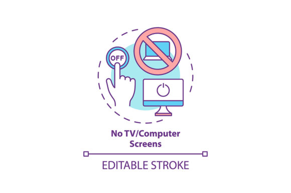 No TV and Computer Screen Icon: A Designer's Review