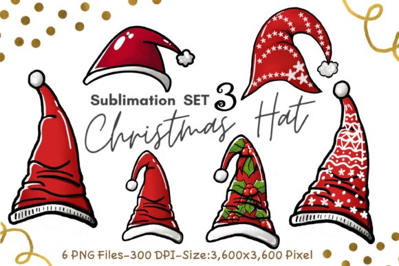Sublimation Set 3 Christmas Hat: A Designer's Review