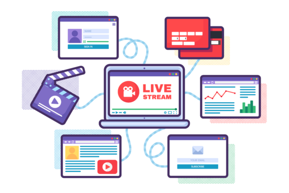 Web Live Stream Graphics & Illustrations Review